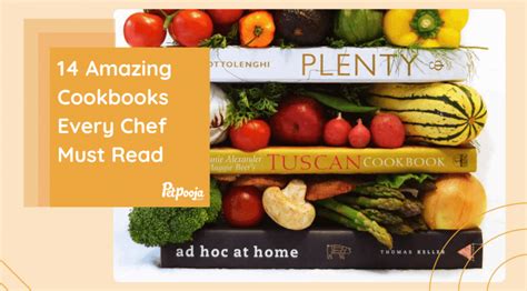 10 Amazing Cookbooks Every Chef Must Read | Petpooja