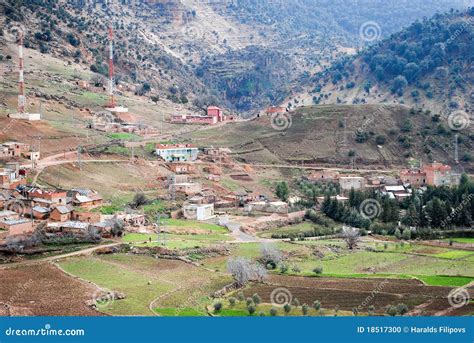 Morocco S Mountain Landscape Stock Photo - Image of valley, africa: 18517300