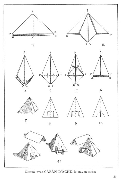 Super Advanced Origami of a Tent House | Free Printable Papercraft Templates