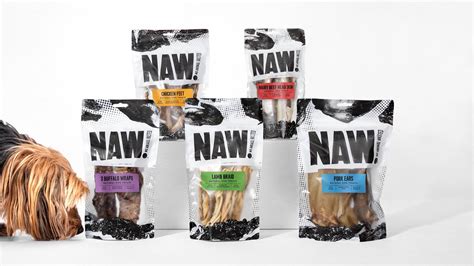 Robot Food's NAW Is A ‘Dog-First’ Brand | Dieline - Design, Branding ...