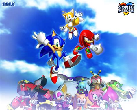 Sonic Heroes - Sonic Heroes - Gallery - Sonic SCANF