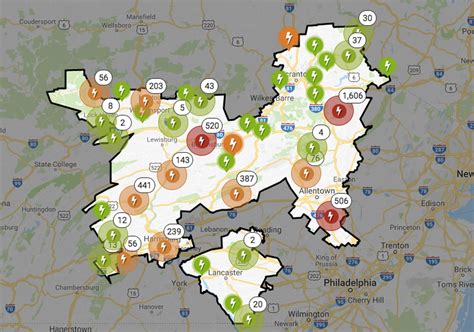 Duquesne Light Power Outage Map | Shelly Lighting