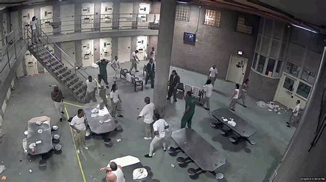 Watch: mass brawl between most dangerous prisoners at America's biggest jail in Chicago