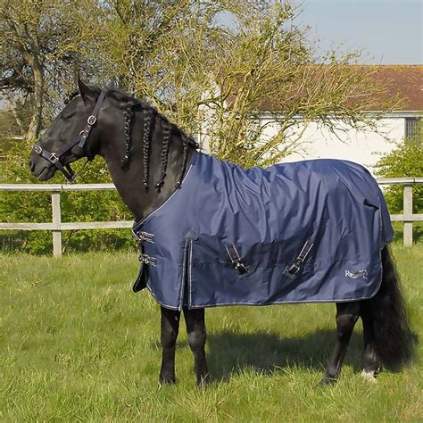 Rhinegold Torrent Navy Lightweight Turnout Rug