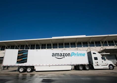 Amazon bought thousands of branded trucks for deliveries.