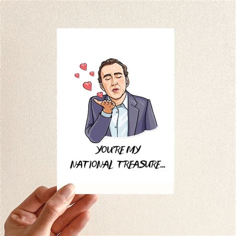 Nicolas Cage Card - Etsy