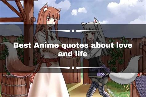 65+ Best Anime quotes about love and life of all time (updated) - KAMI ...