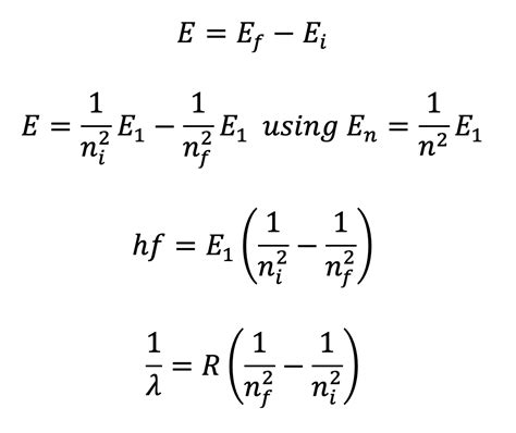 Calculation Of Energy Of Electron