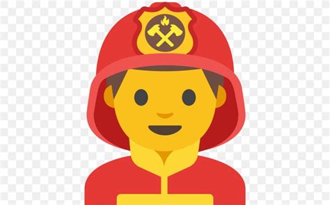 Smiley Emoji Firefighter Clip Art, PNG, 512x512px, Smiley, Android Oreo, Cut Copy And Paste ...