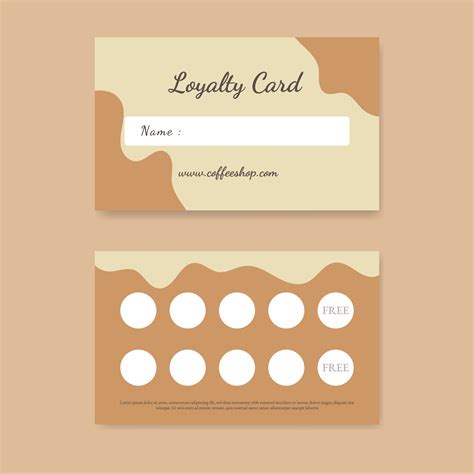 minimalist loyalty card design. Gift Card Design 9102467 Vector Art at ...