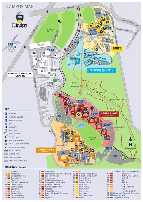 Flinders Centre Map - New gadgets for 2012