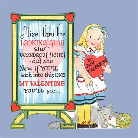 Vintage Valentine Museum: Characters: Alice in Wonderland