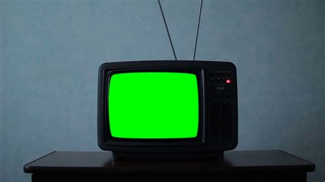 Old Classic TV Green Screen - YouTube