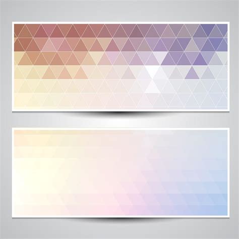 Geometric banners 210072 Vector Art at Vecteezy