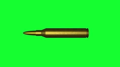 Bullet green screen military ammo | Stock Video | Pond5