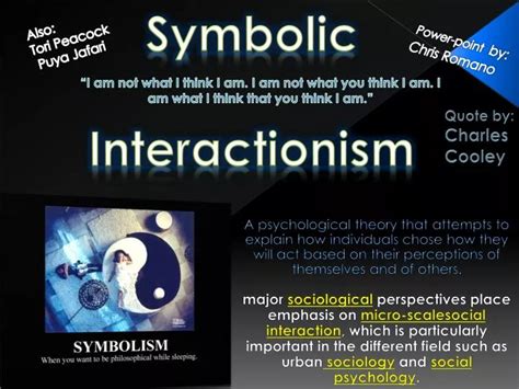 PPT - Symbolic Interactionism PowerPoint Presentation, free download ...