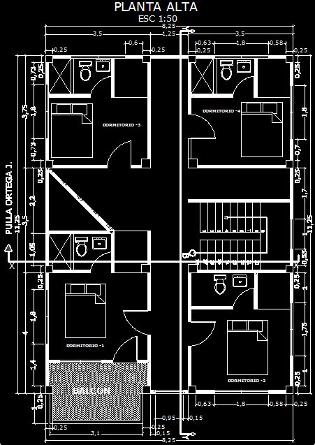2 Storey Commercial Building Floor Plan Dwg : Two-Storey House 2D DWG Plan for AutoCAD â ...