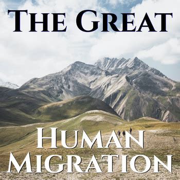 The Great Human Migration: Map Activity and National Geographic Reading