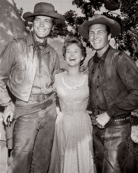 Clint Eastwood, Phyllis Avery, Eric Fleming in Television Series ...