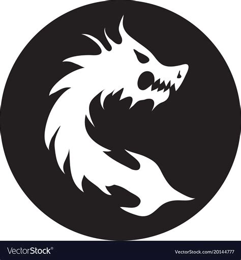 Dragon icon Royalty Free Vector Image - VectorStock