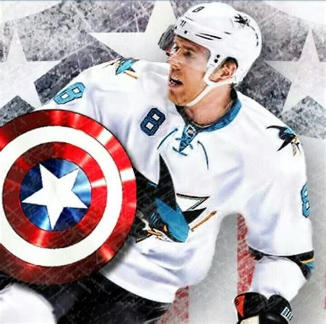 Joe Pavelski ... Captain America | San jose sharks hockey, San jose sharks, Shark