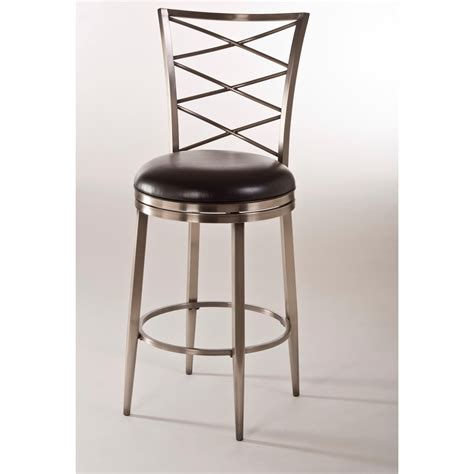 Hillsdale Stools Upholstered Swivel Bar Stool | Mueller Furniture | Bar ...