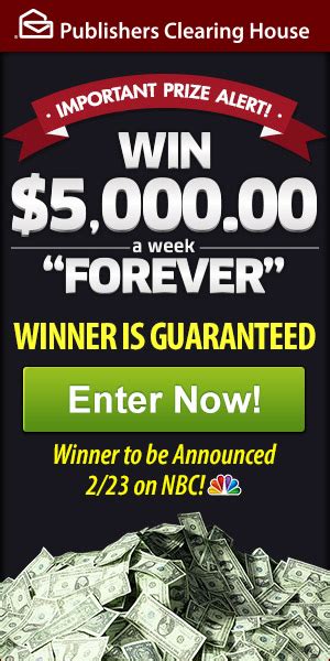 What Is The Publishers Clearing House Final Winner Selection List ...