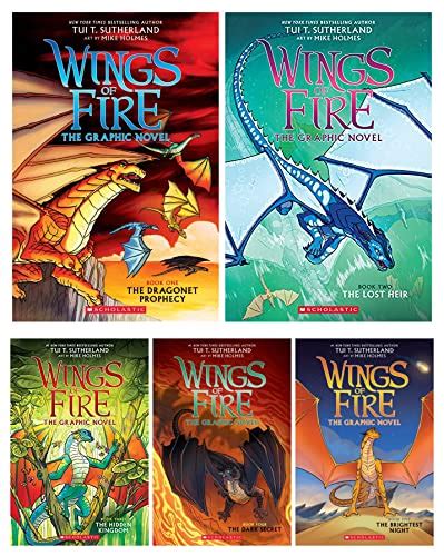 Buy Complete Set of Wings of Fire Graphic Novels - A Must-Have for Every Comic Book Fan!