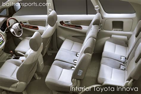 Car Rental Toyota Innova Bali - Charter Toyota Inova Bali - Bali Transports