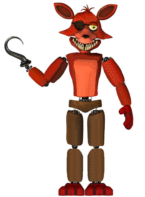 Unwithered Foxy by Nanikos16 on DeviantArt