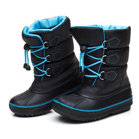 2019 NEW kids Winter Keep Warm Shoes For Girls Elastic band Snow Boots Waterproof Children's ...