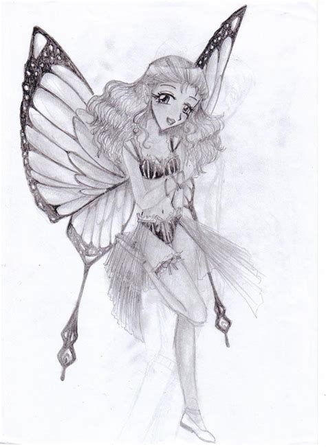 Butterfly fairy by mistique-girl-olja on DeviantArt