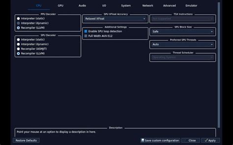 Settings of PCSX2 in Gaming Mode : r/EmuDeck