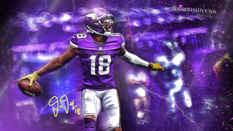 Finished my Justin Jefferson edit! : r/minnesotavikings