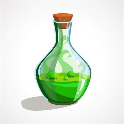 Clip Art Of A Magic Potion Bottles Illustrations, Royalty-Free Vector ...