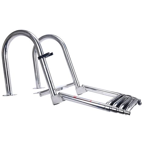 Boat Accessories & Gear Premium Stainless Folding Rear Entry Pontoon ...