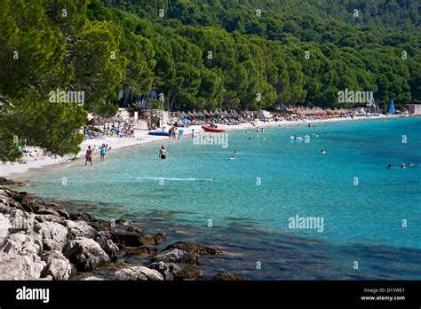 Formentor beach. Mallorca island. Spain Stock Photo - Alamy