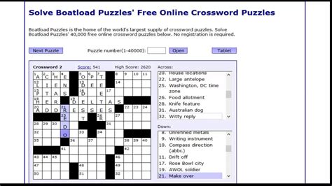 43+ Boatloads Crossword Puzzle Images