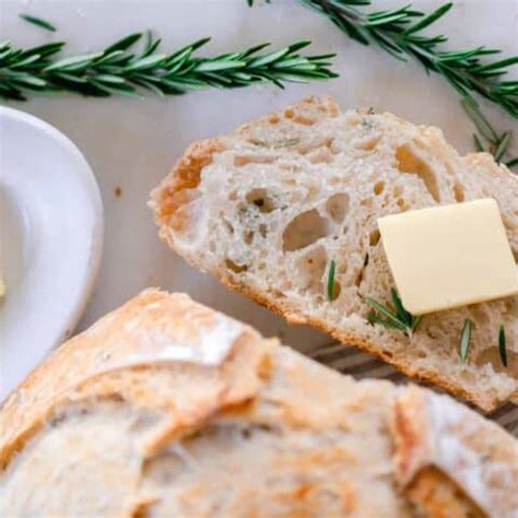 Rosemary Sourdough Bread - Farmhouse on Boone