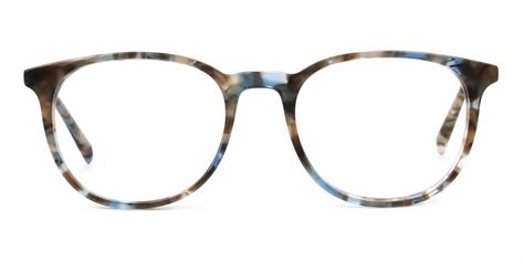 Blue Tortoiseshell Glasses - RAINOW 4 | Specscart UK