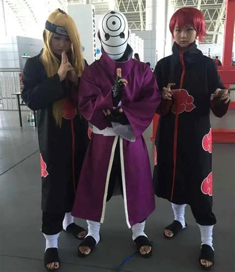 Anime Naruto Akatsuki Ninja Tobi Obito Madara Uchiha Jacket Cosplay ...