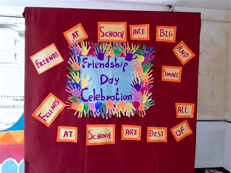 Friendship day Celebrations in pre primary school Pre Primary School ...