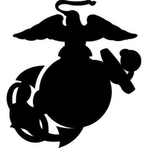 Download High Quality us marines logo silhouette Transparent PNG Images ...