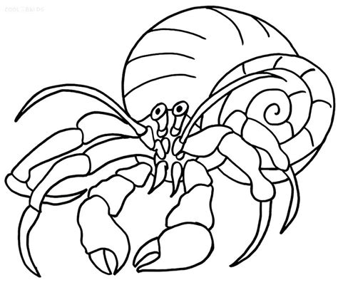 Crab Outline Drawing | Free download on ClipArtMag