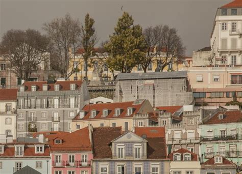 Architecture - Houses of Lisbon, Portugal. Stock Photo - Image of ...