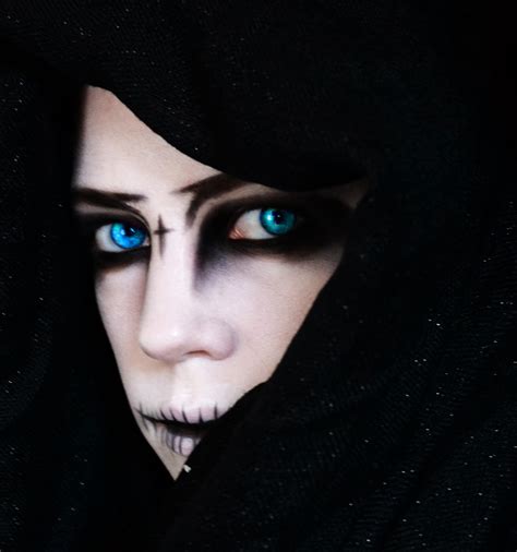 Grim Reaper Face Makeup - Mugeek Vidalondon