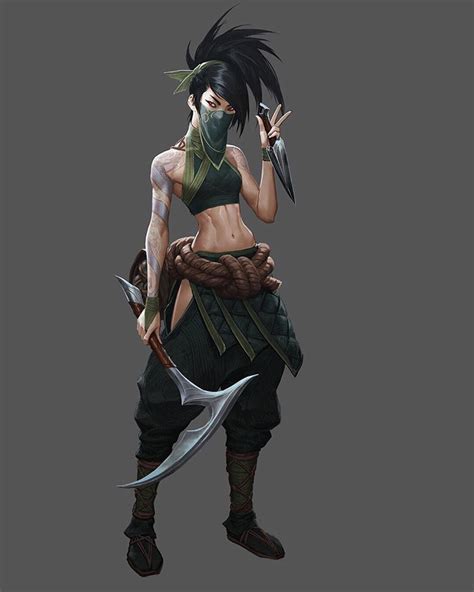 Akali concept for the “Awaken” cinematic for League of Legends. . . . . #leagueofle… | Ideias ...