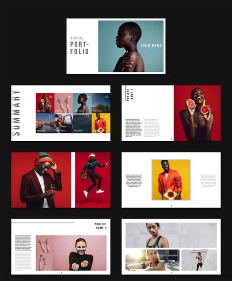 45+ InDesign Portfolio Templates for Lookbooks & Albums 2024 - DesignerCandies