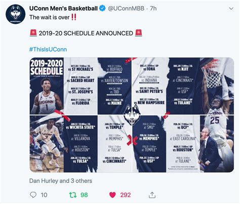 Printable Uconn Women's Basketball Schedule