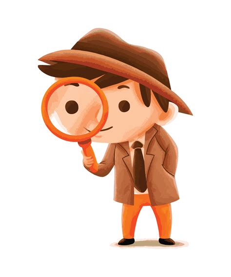 Kid Detective Cartoon